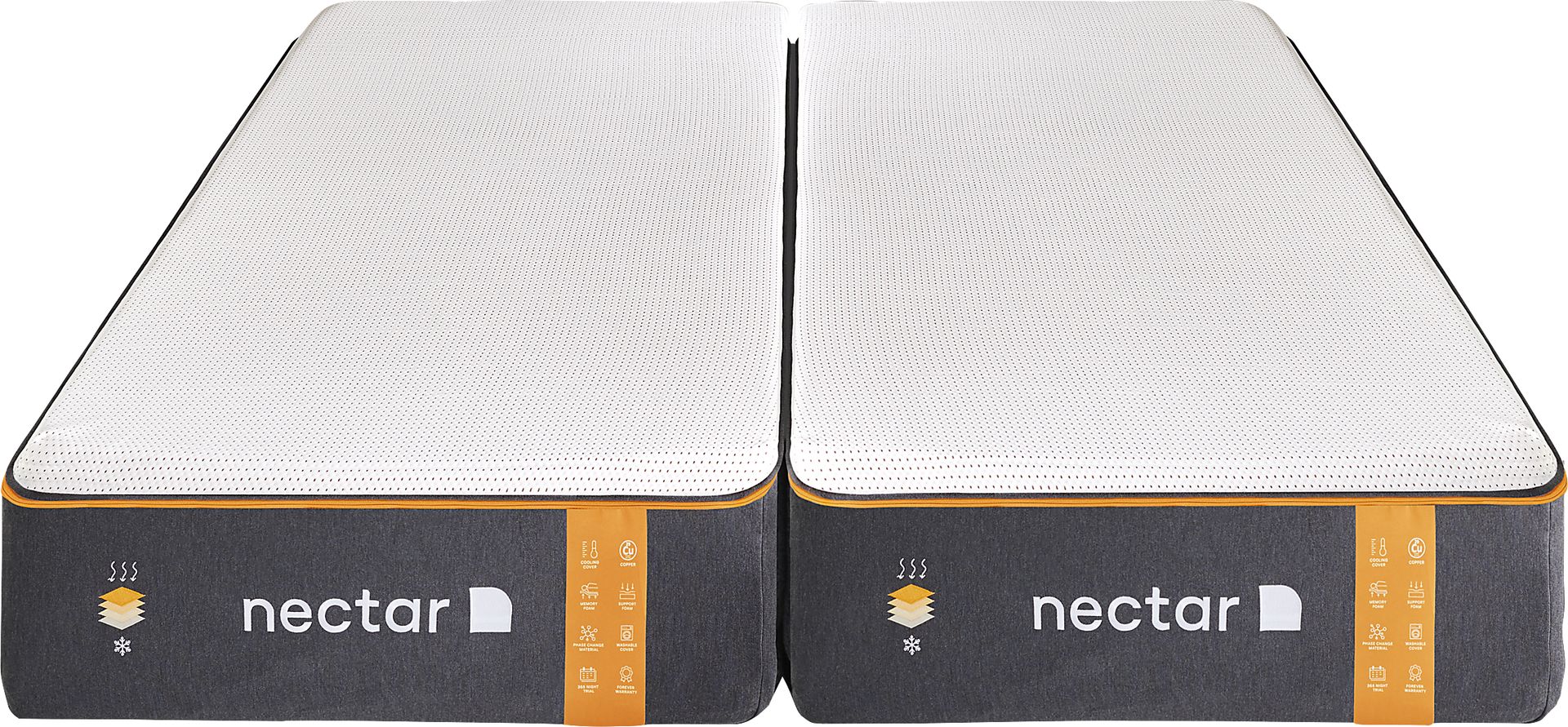 Nectar Premier Copper Split King Mattress (2 TWXL) - Image 2