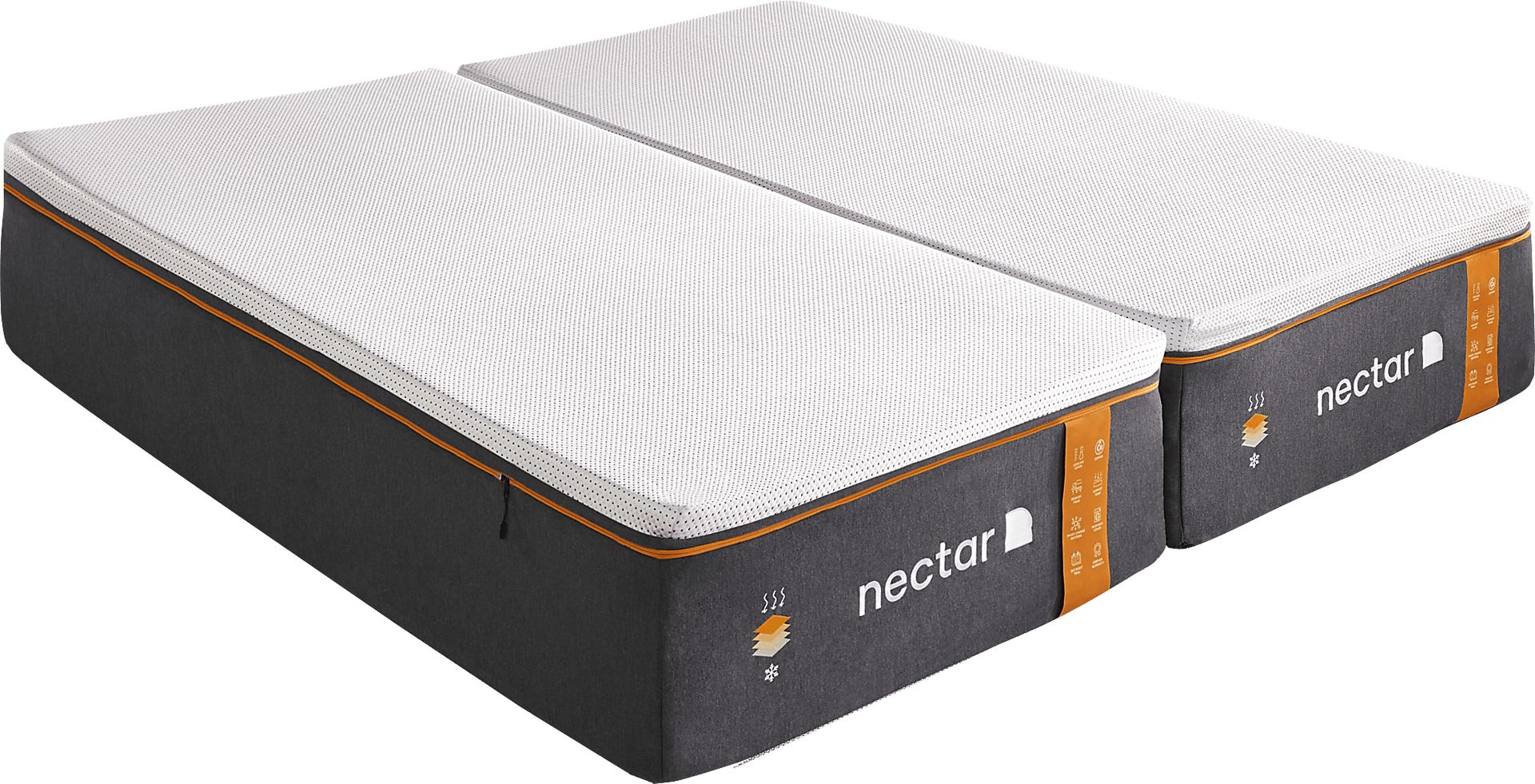Nectar Premier Copper Split King Mattress (2 TWXL) - Image 1