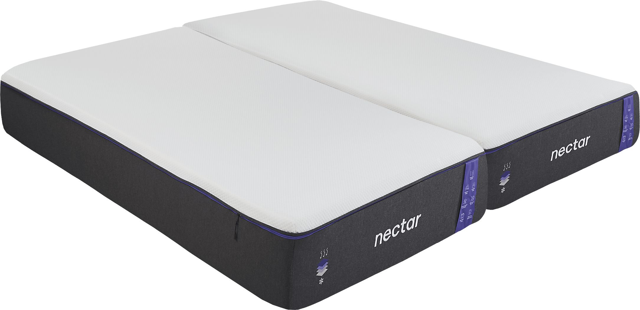 Nectar Premier Split King Mattress Rooms to Go
