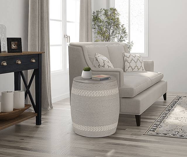 Nedali Gray End Table - Thumbnail - Image 2