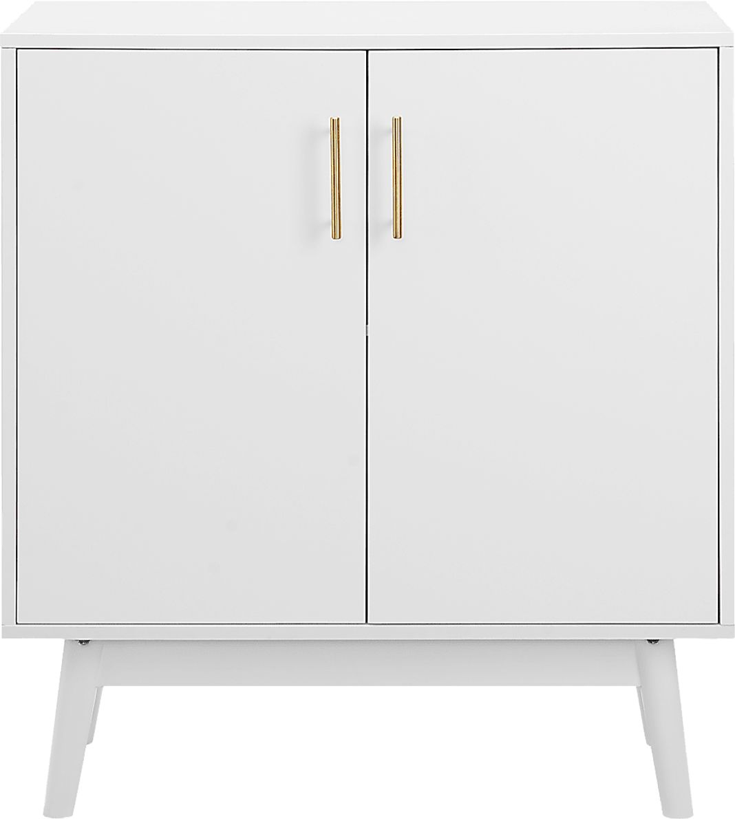Nedwald White Accent Cabinet