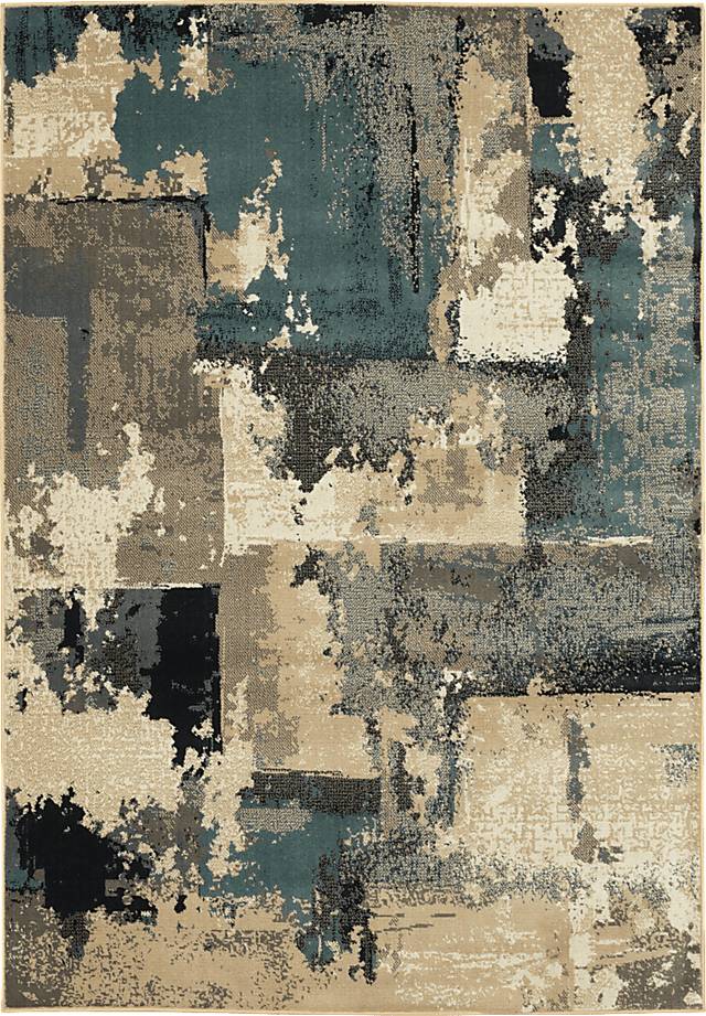 Neeka Beige 5'3 x 7'3 Rug - Thumbnail - Image 1