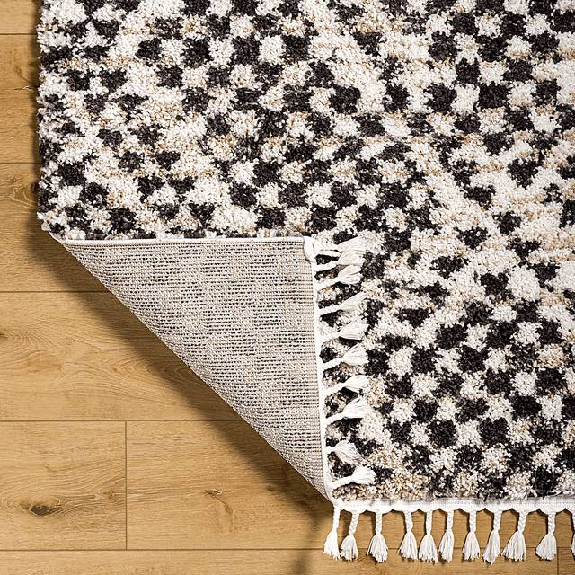 Neena Black 7'10 x 10' Area Rug - Thumbnail - Image 4