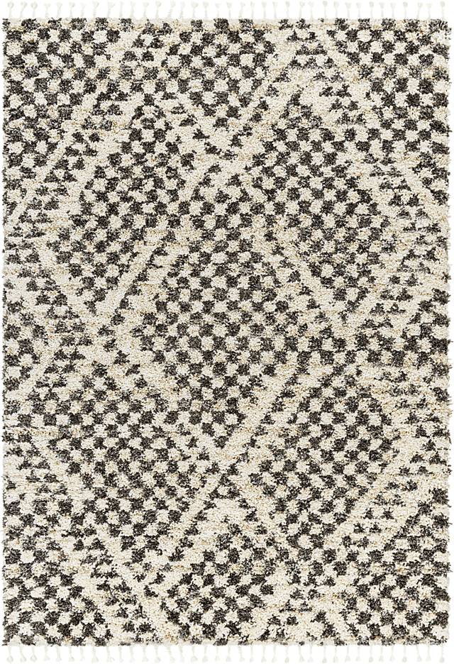 Neena Black 7'10 x 10' Area Rug - Thumbnail - Image 1