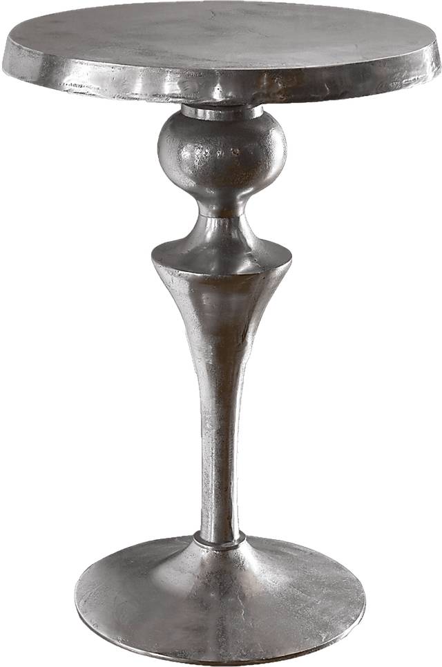 Nefler Silver Accent Table - Thumbnail - Image 1