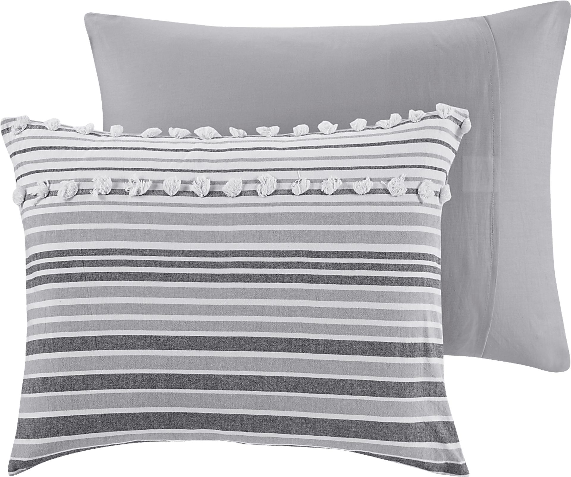 Neha Gray 5 Pc King Comforter Set - Image 5
