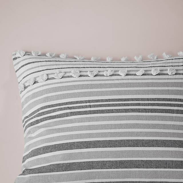 Neha Gray 5 Pc King Comforter Set - Thumbnail - Image 6