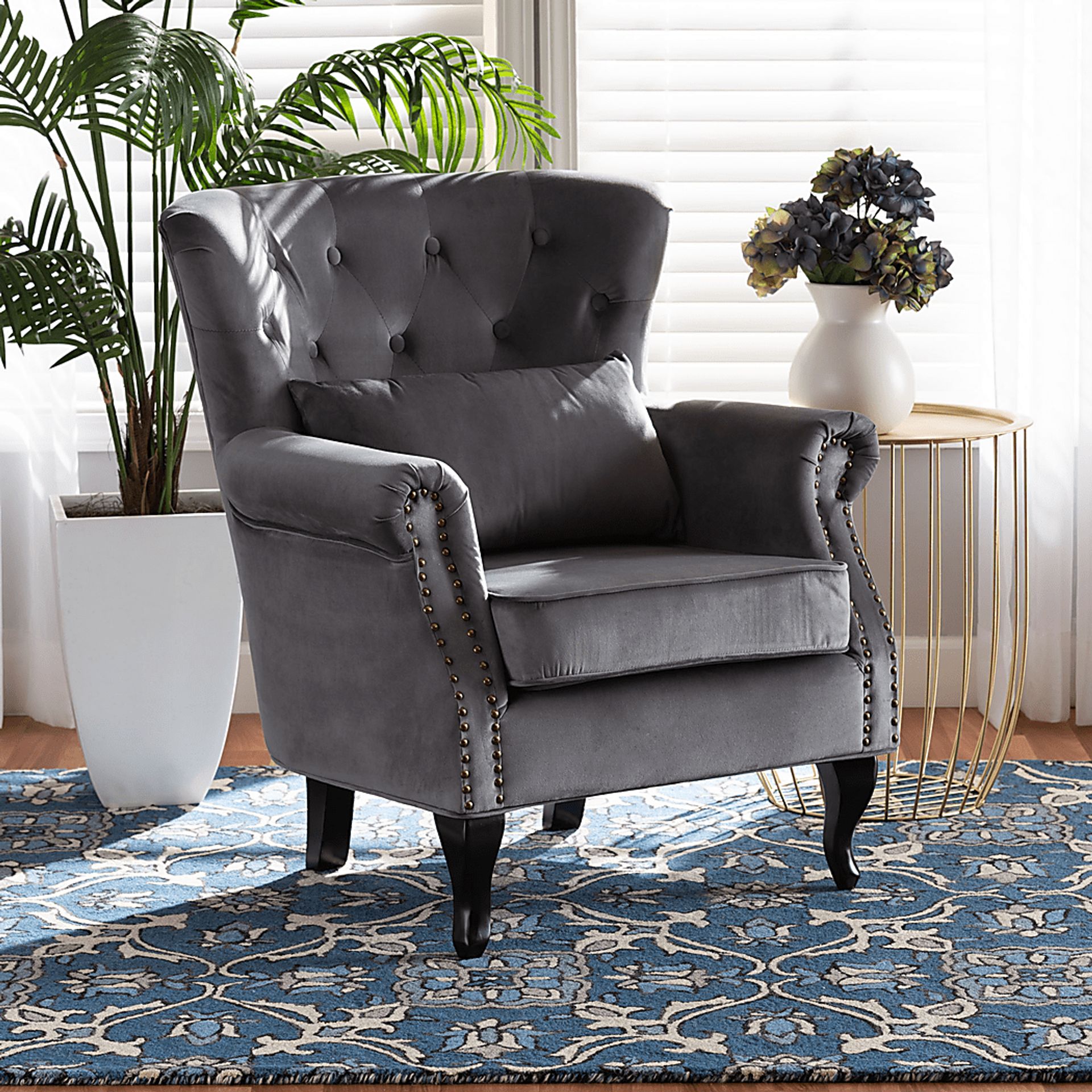 Nehalem Gray Accent Chair - Image 2