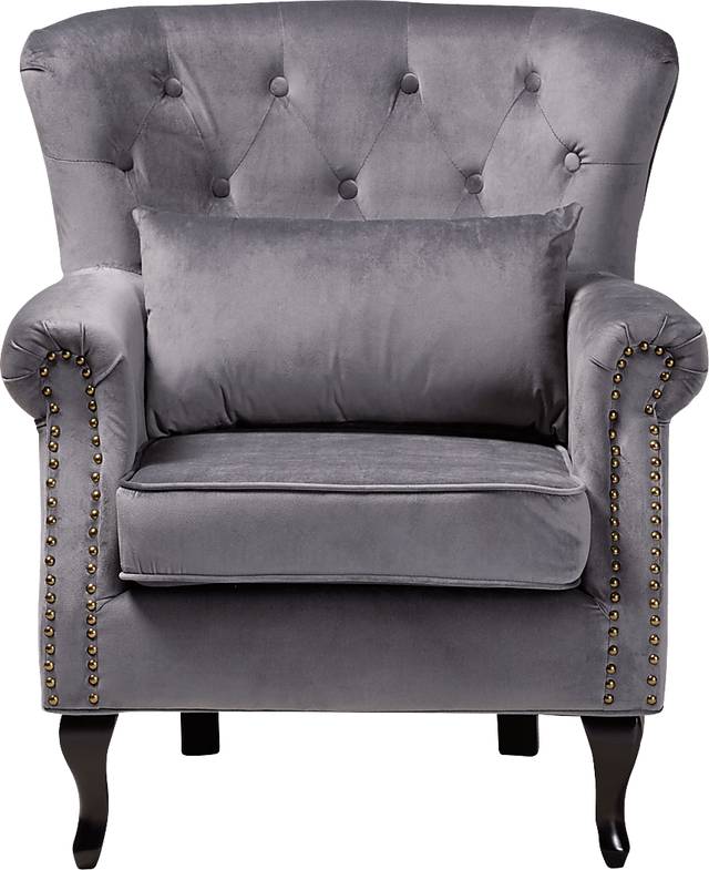 Nehalem Gray Accent Chair - Thumbnail - Image 3