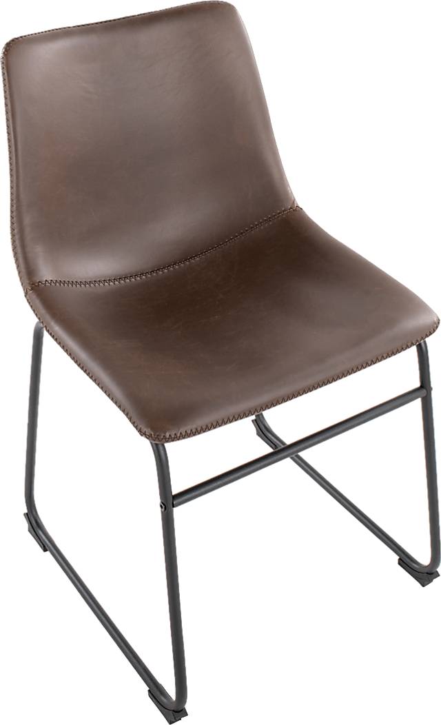 Nehru Espresso Dining Chair, Set of 2 - Thumbnail - Image 7