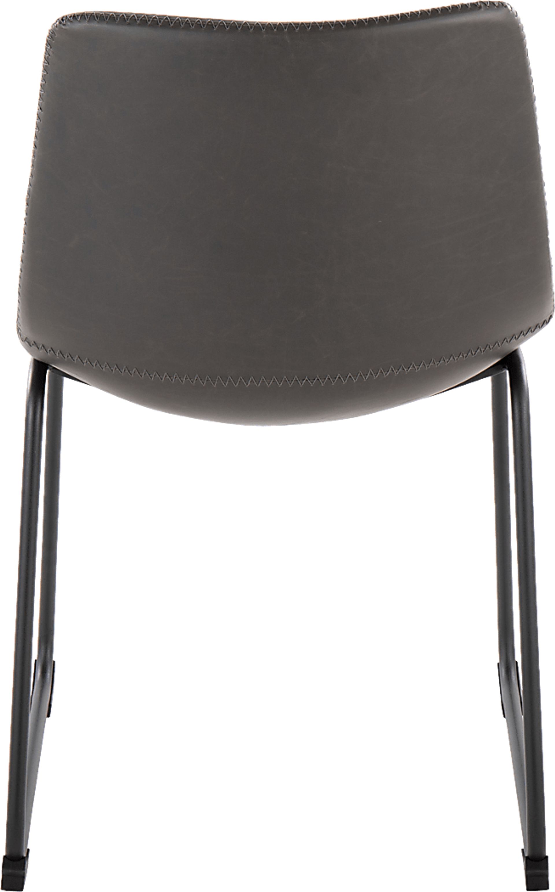 Nehru Gray Dining Chair, Set of 2 - Image 5