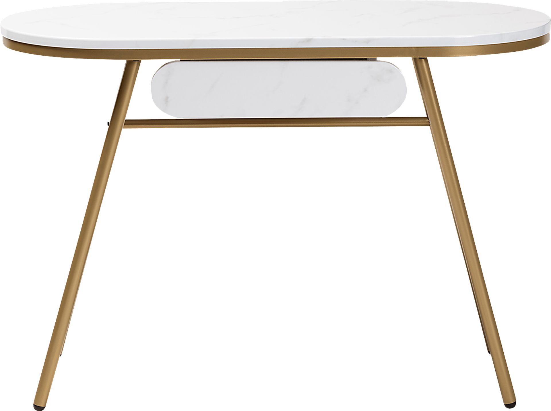 Neibur White Sofa Table - Image 3