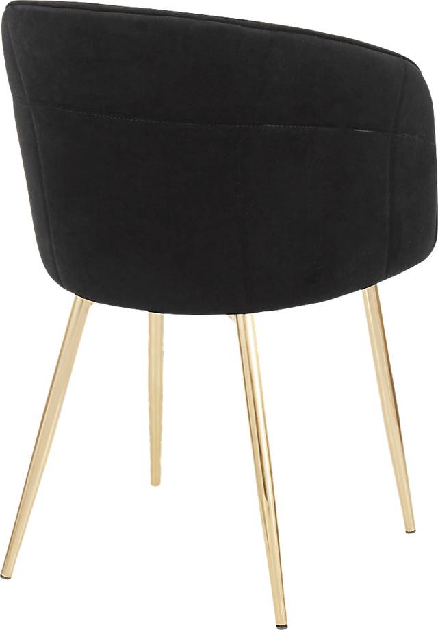 Neilson Black Accent Chair - Thumbnail - Image 3