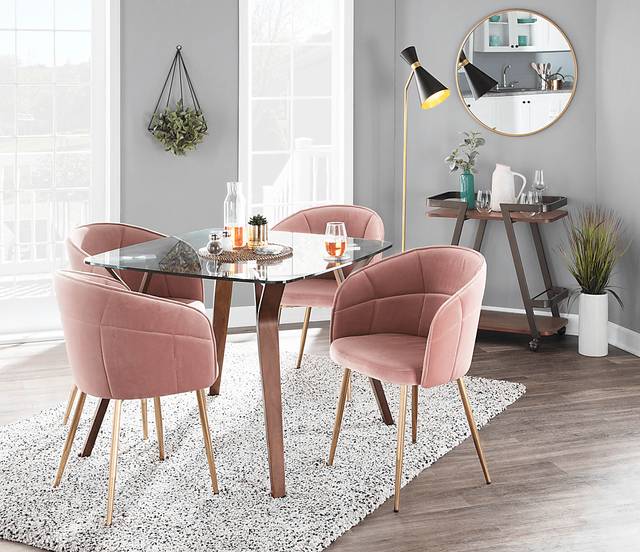 Neilson Pink Accent Chair - Thumbnail - Image 8
