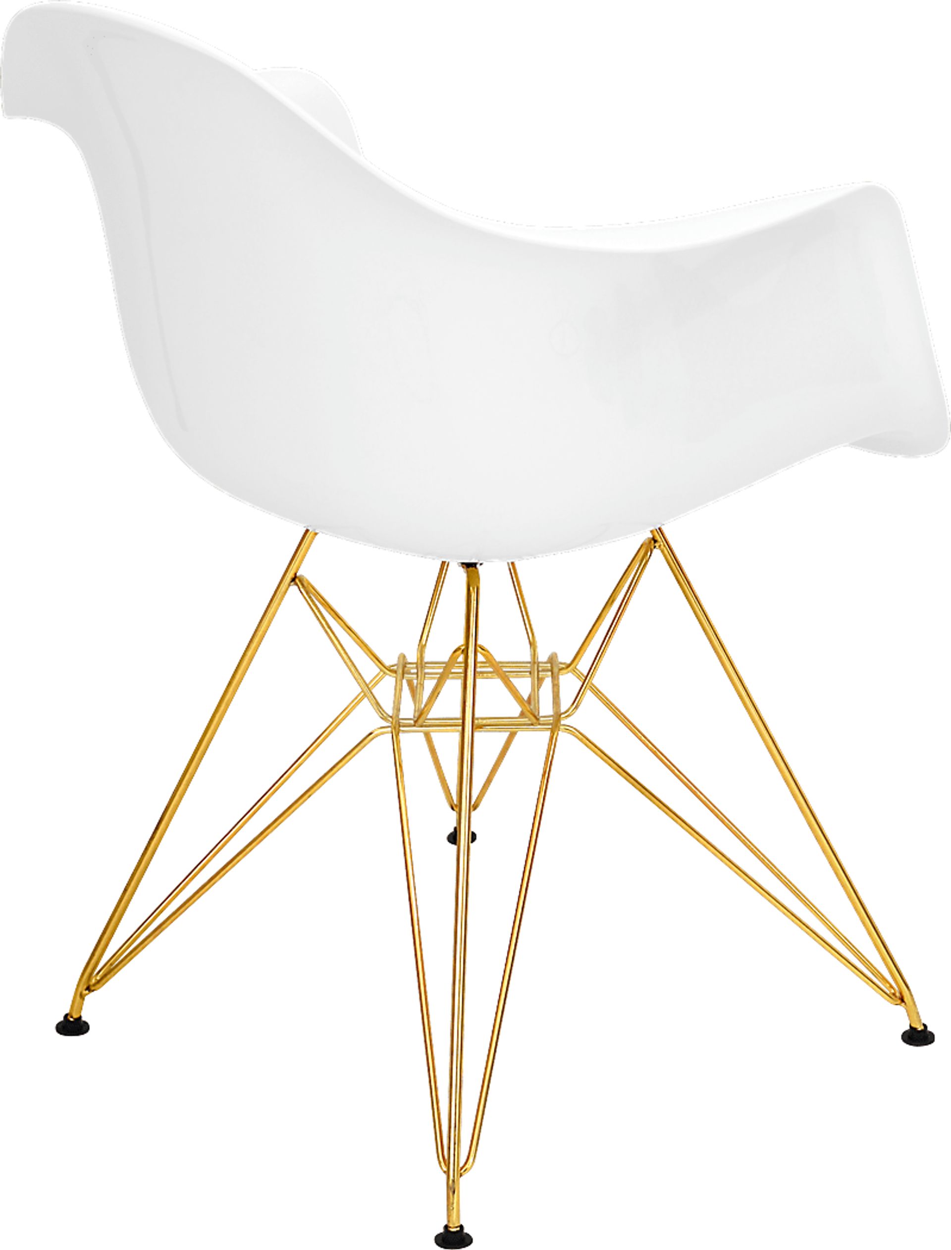 Nelamere White Gold Accent Chair - Image 2