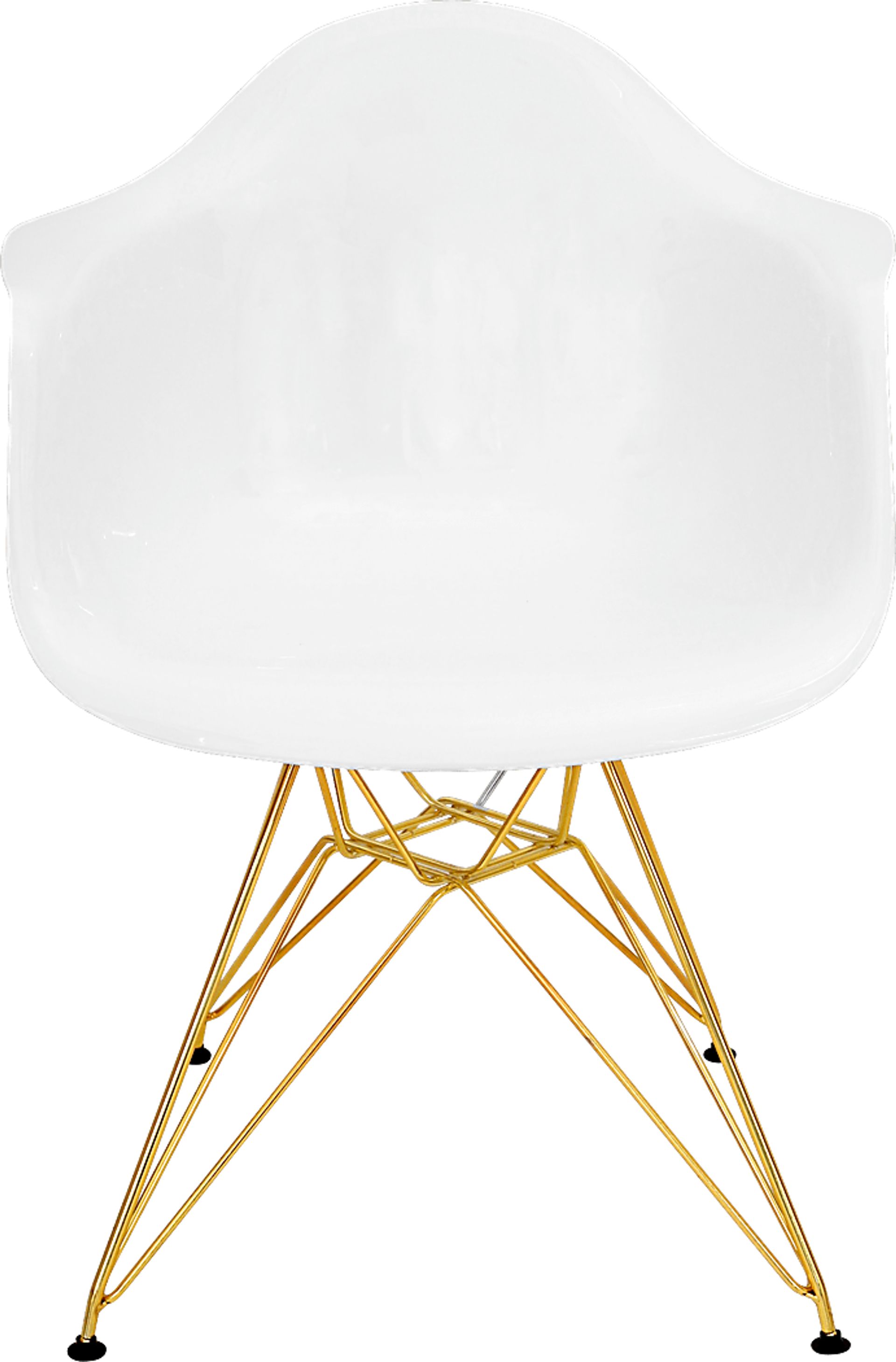 Nelamere White Gold Accent Chair - Image 3