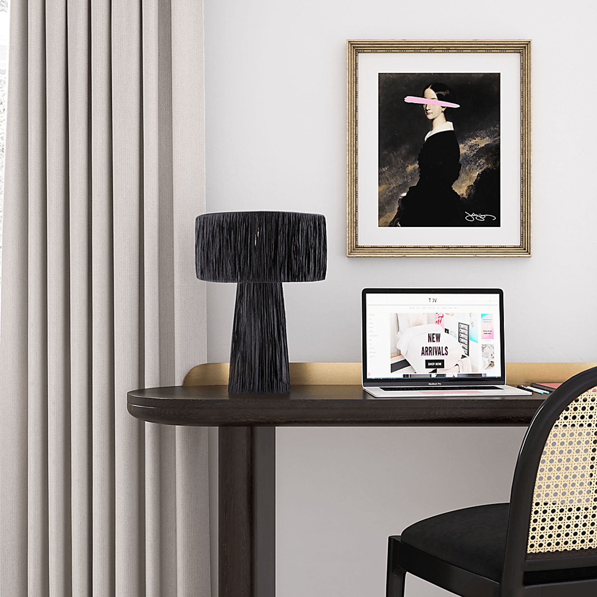 Nelby Black Table Lamp - Image 5