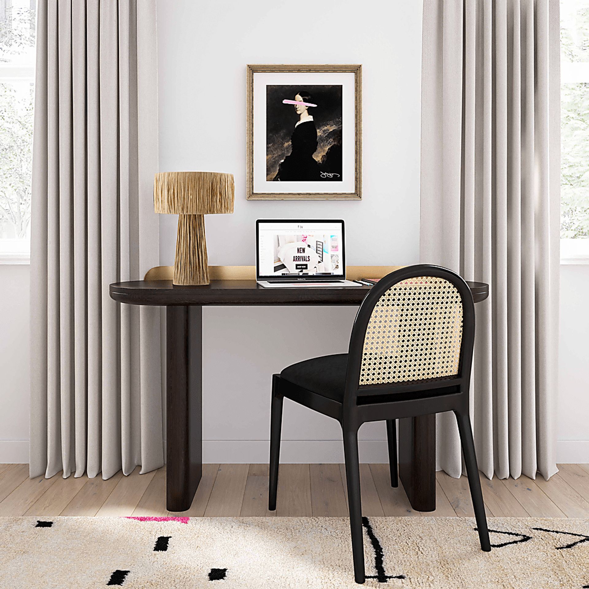 Nelby Natural Table Lamp - Image 7