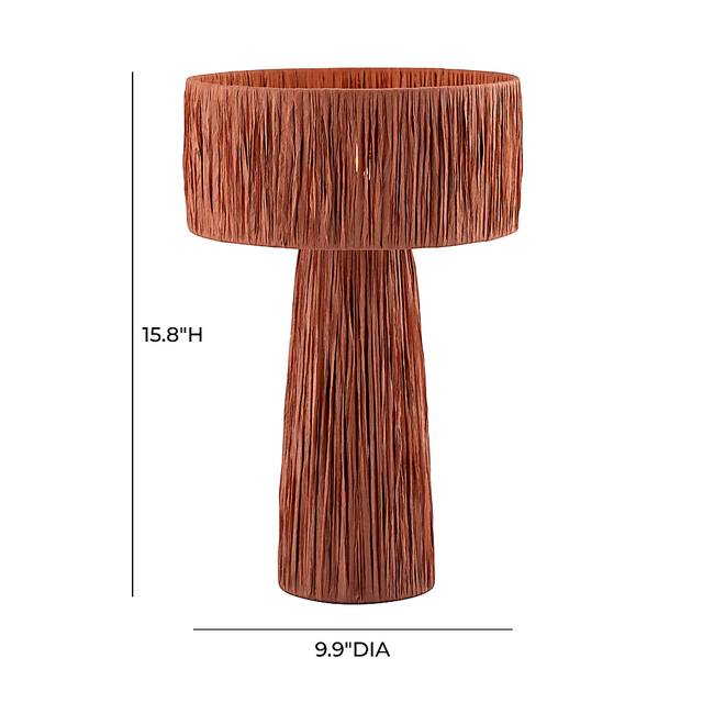Nelby Red Table Lamp - Thumbnail - Image 9