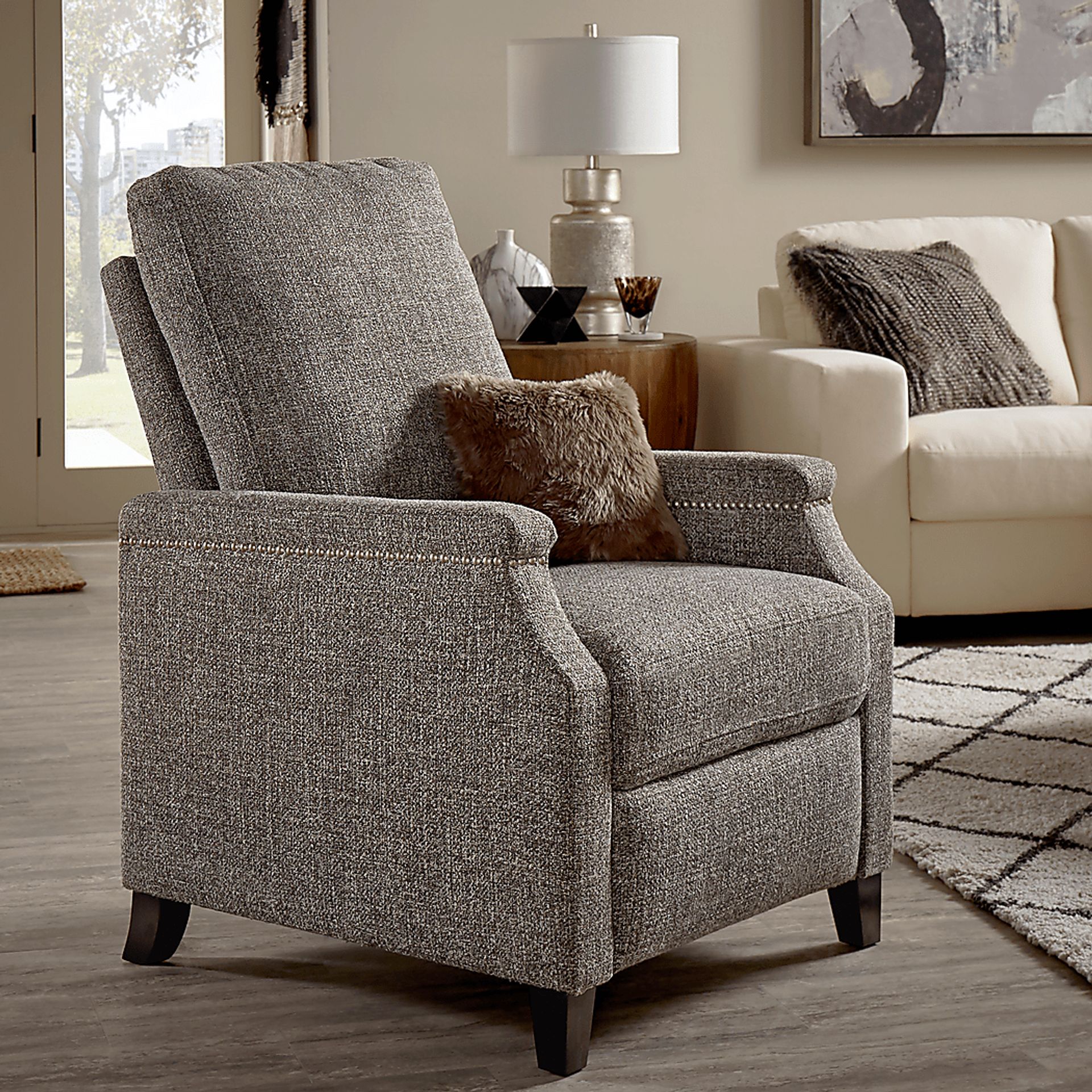 Nelda Gray Pushback Recliner - Image 8