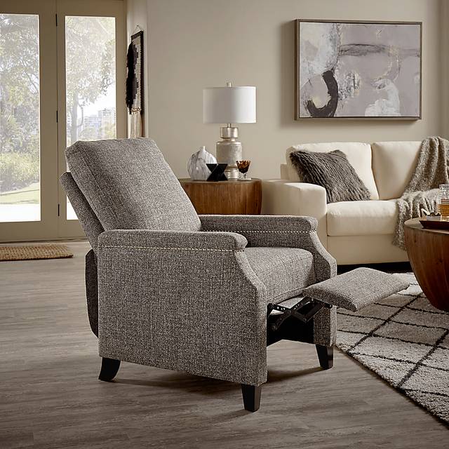 Nelda Gray Pushback Recliner - Thumbnail - Image 9