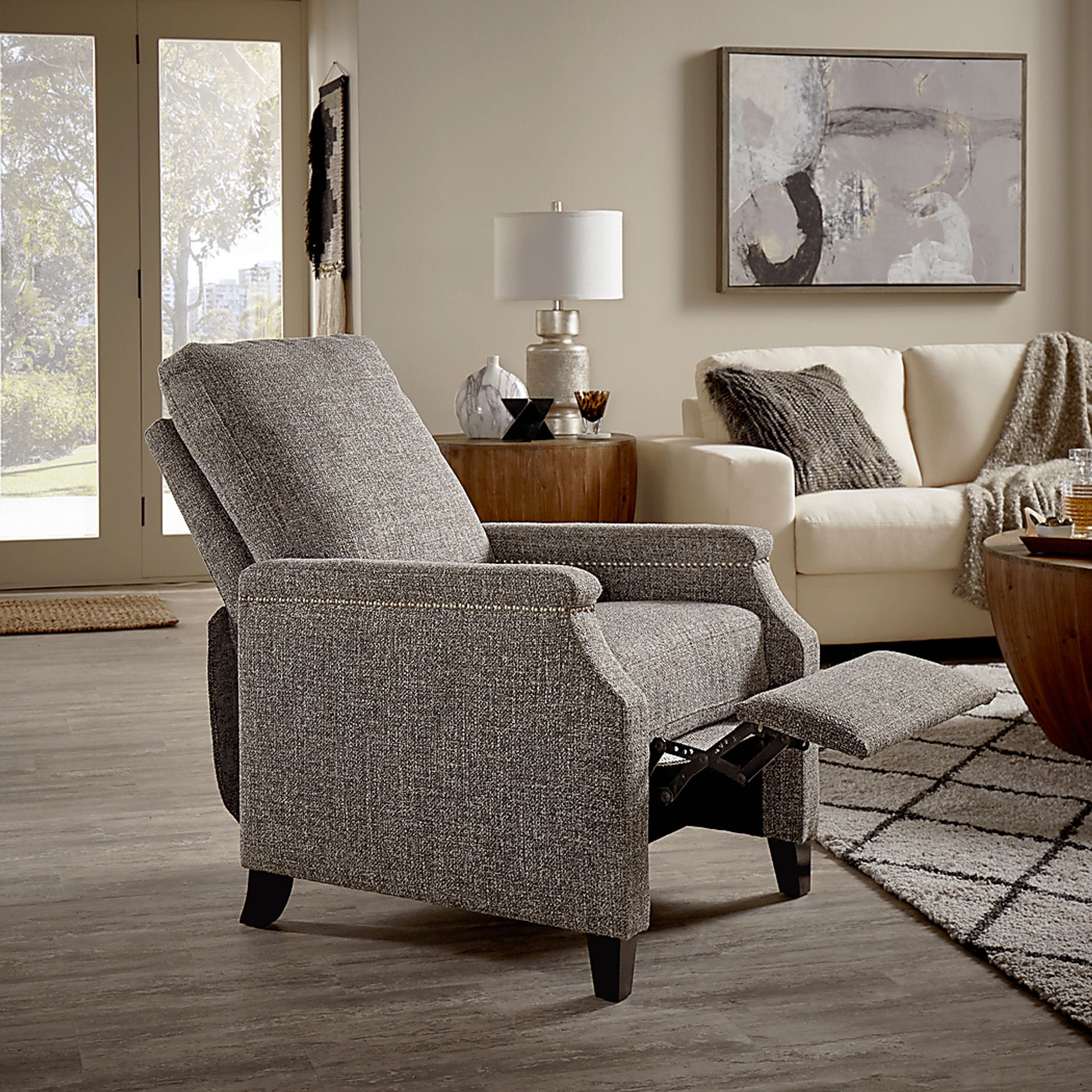 Nelda Gray Pushback Recliner - Image 9