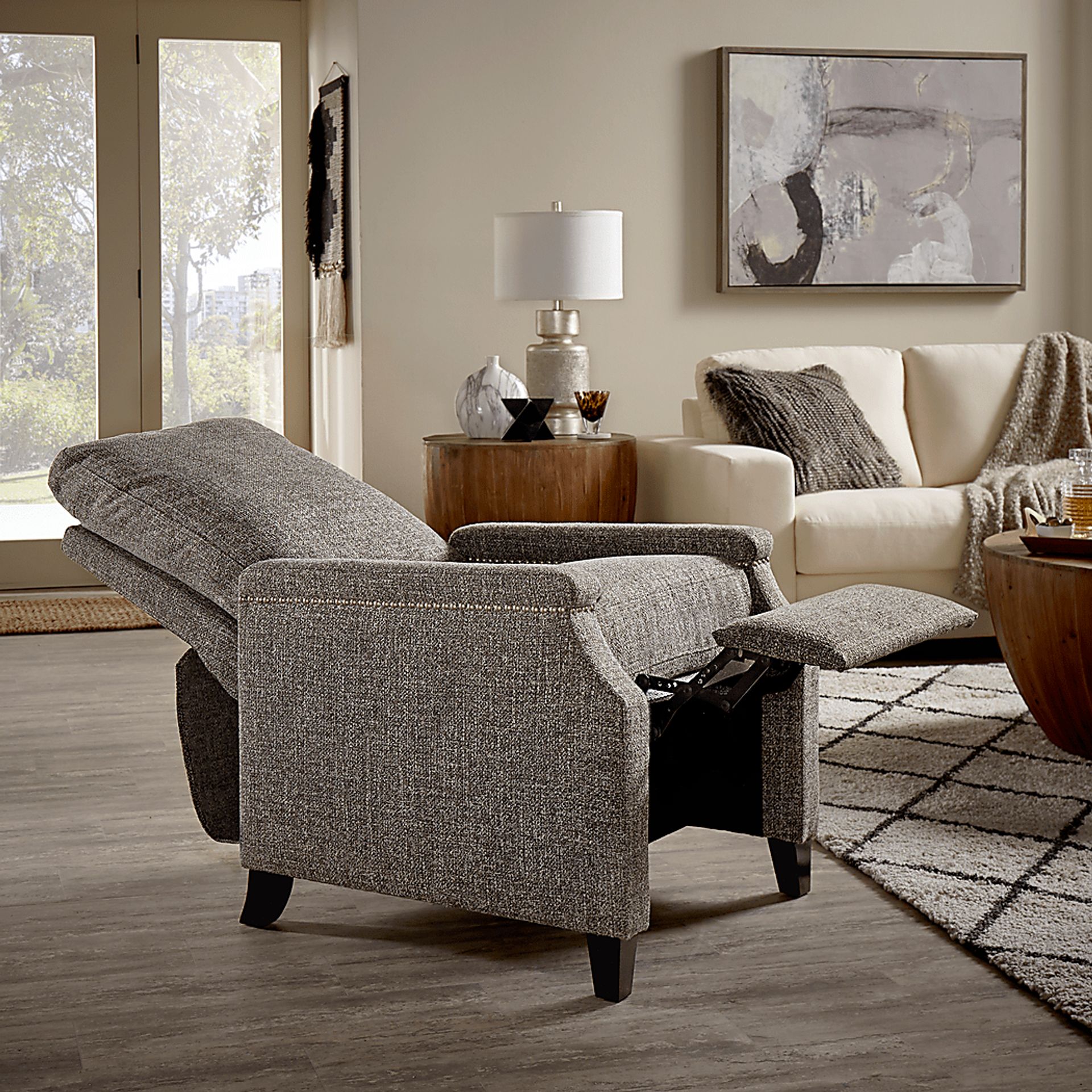 Nelda Gray Pushback Recliner - Image 10