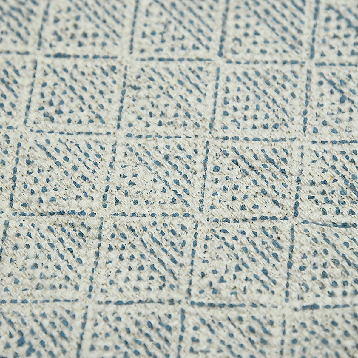 Nelfa Blue Cotton Fabric Rugs | Rooms to Go
