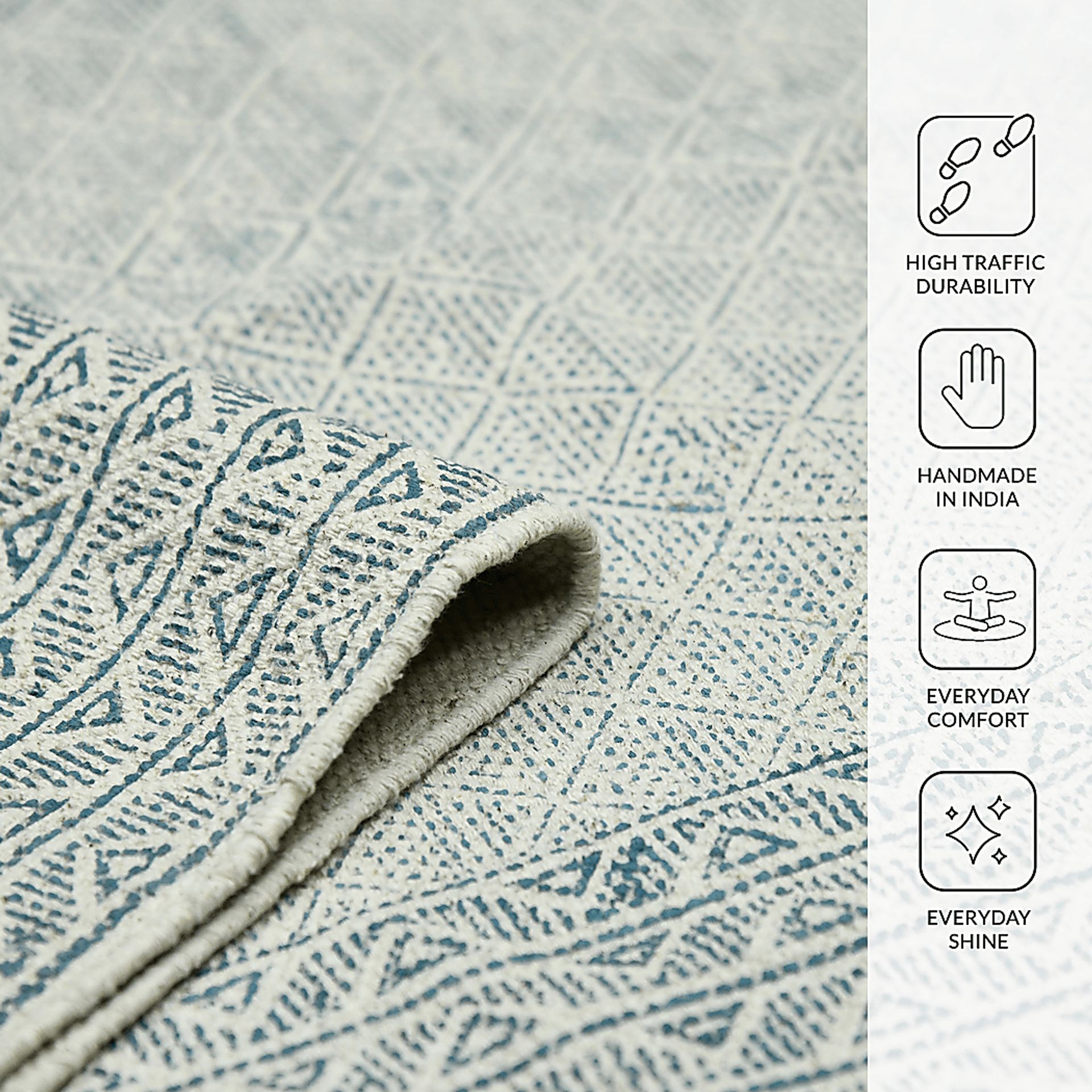 Nelfa Blue 8'6 x 12' Rug - Image 5