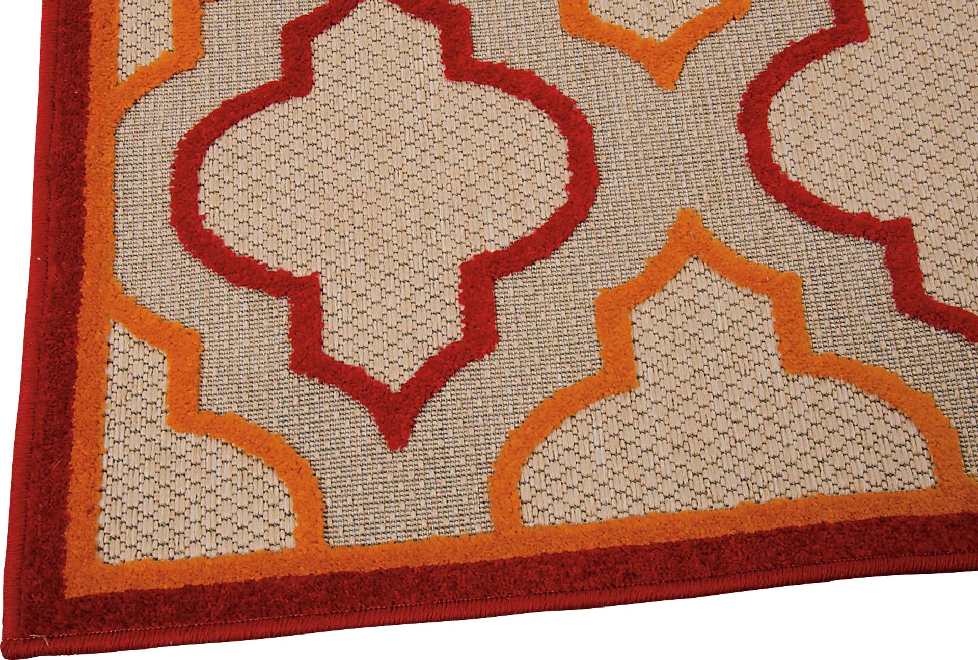 Nelinda Red 8' x 11' Indoor/Outdoor Rug - Image 2