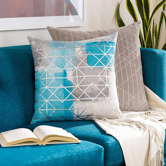 Nelisa Gray Accent Pillow - Thumbnail - Image 5