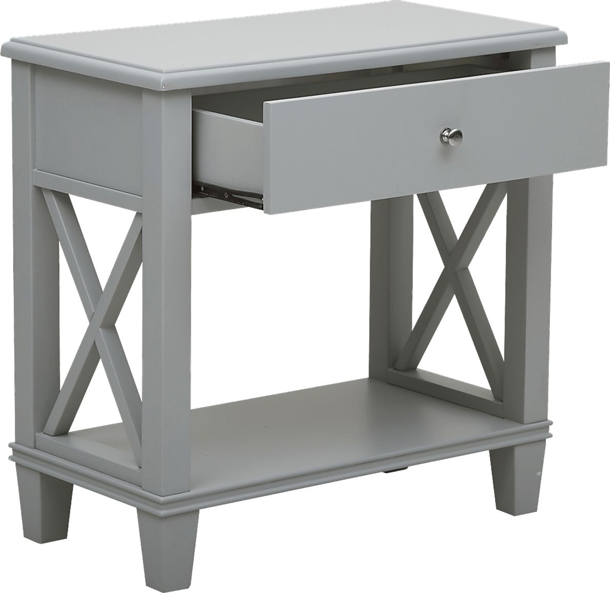 Nell Gray Accent Table
