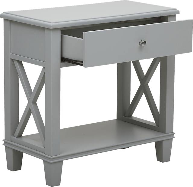 Nell Gray Accent Table - Thumbnail - Image 2