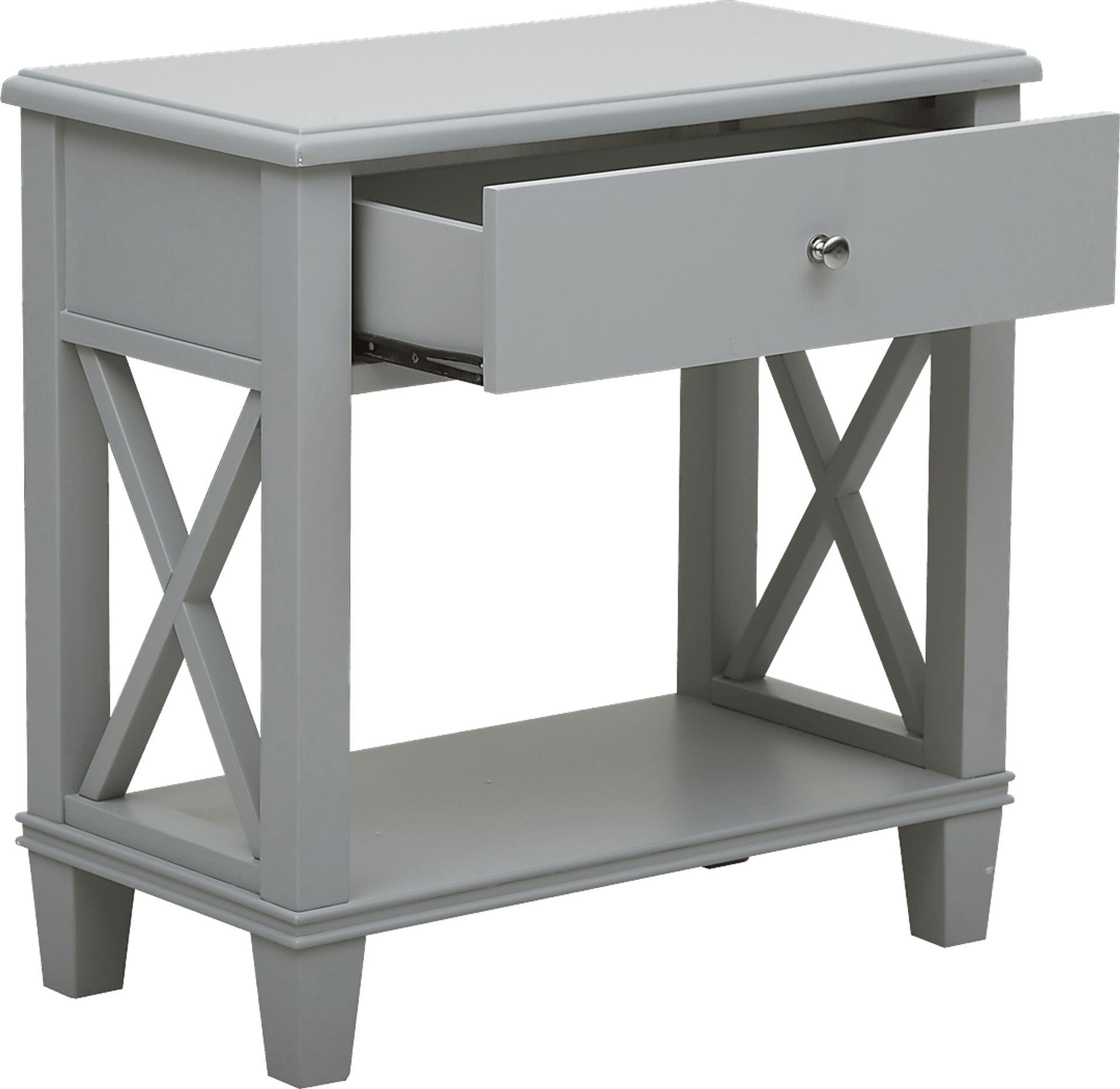 Nell Gray Accent Table - Image 2