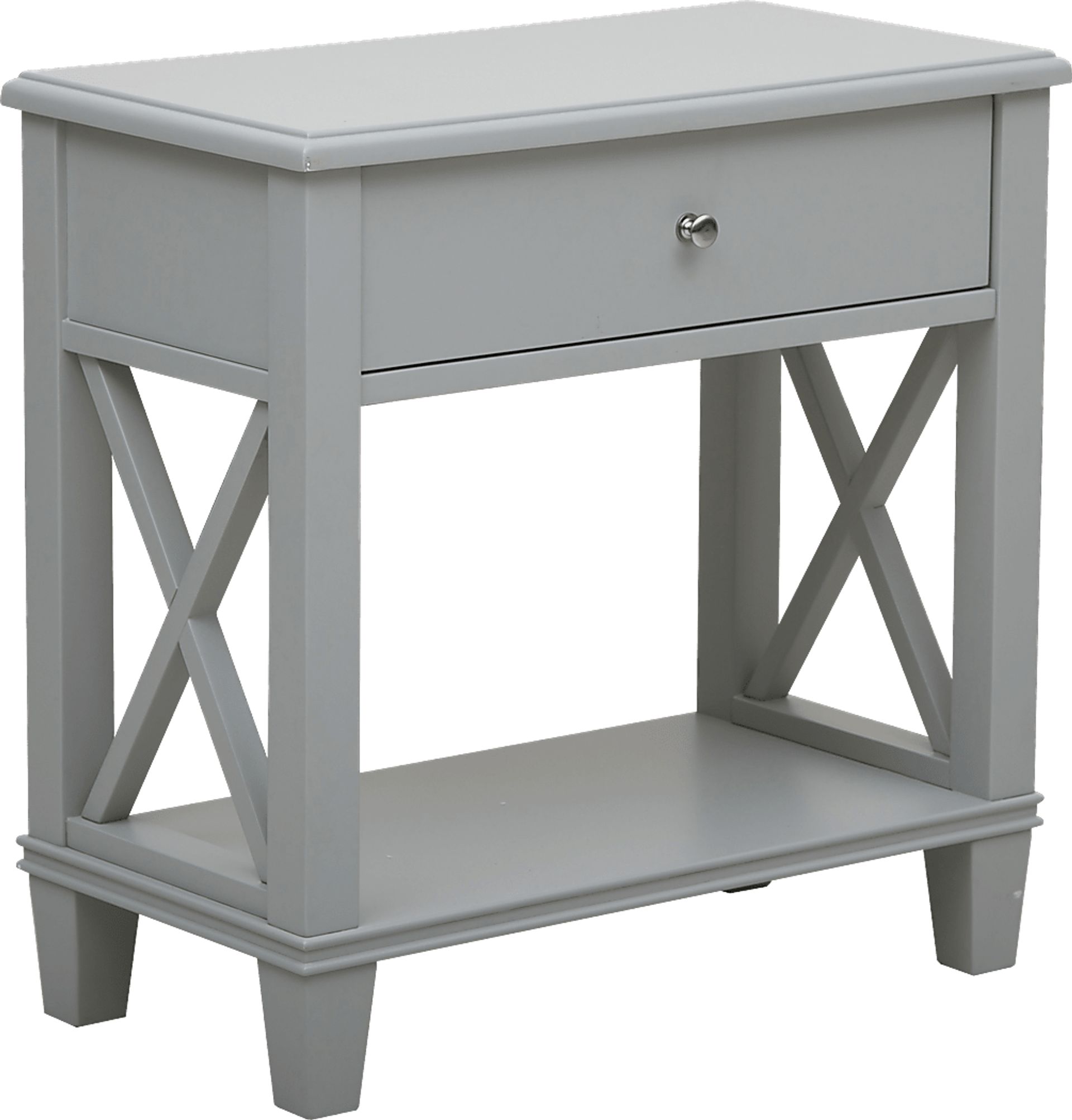 Nell Gray Accent Table - Image 1