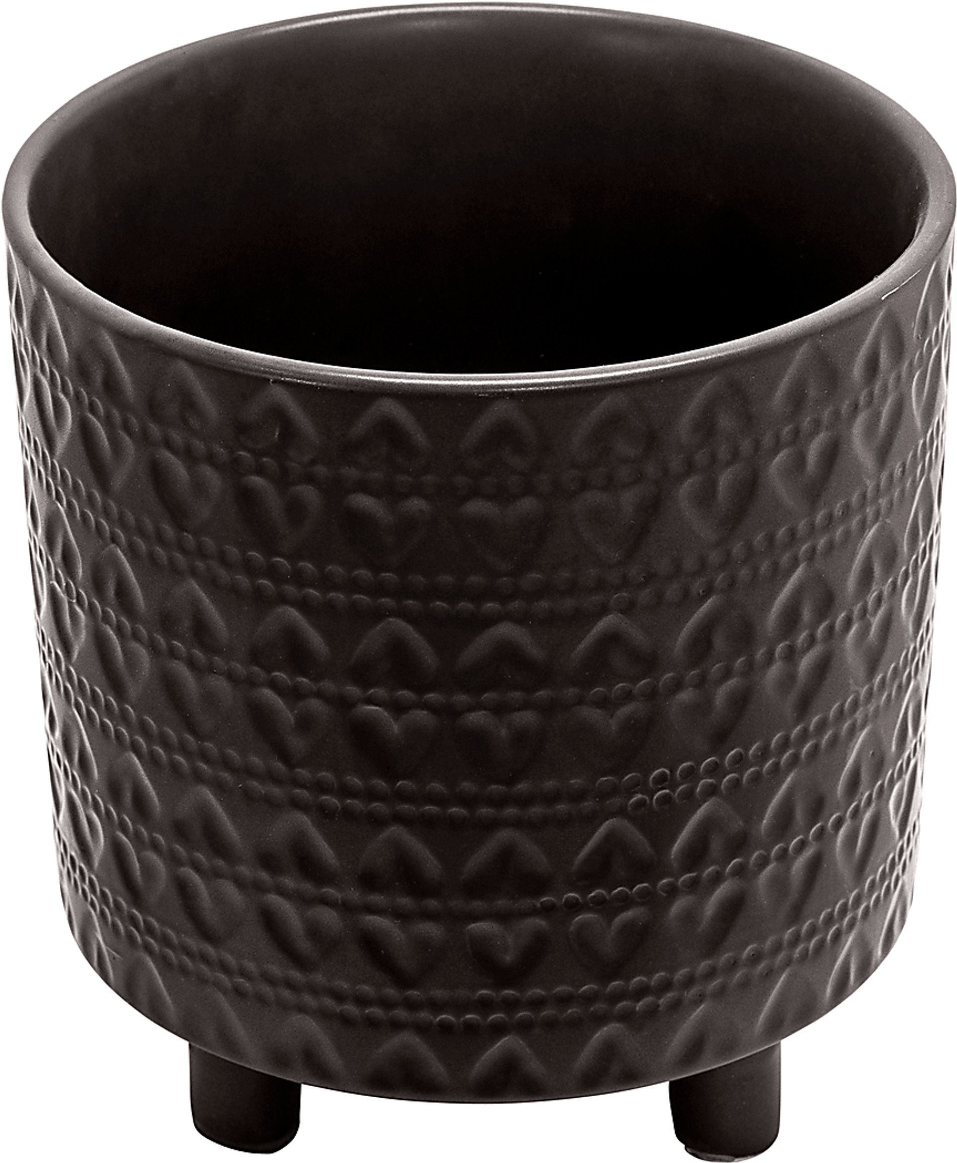 Nellda Black Planter, Set of 2 - Image 3