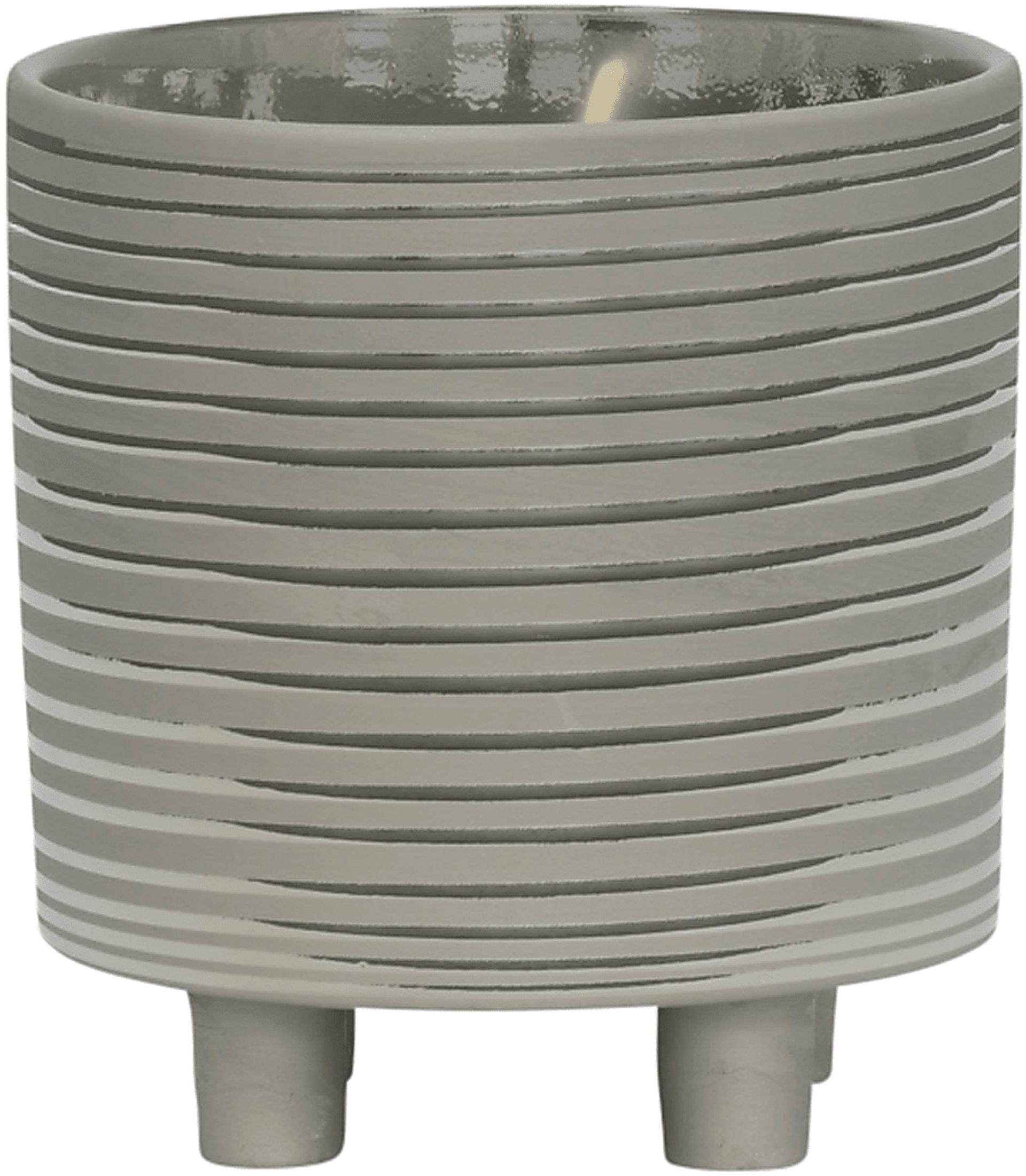 Nellda Silver Planter, Set of 2 - Image 3
