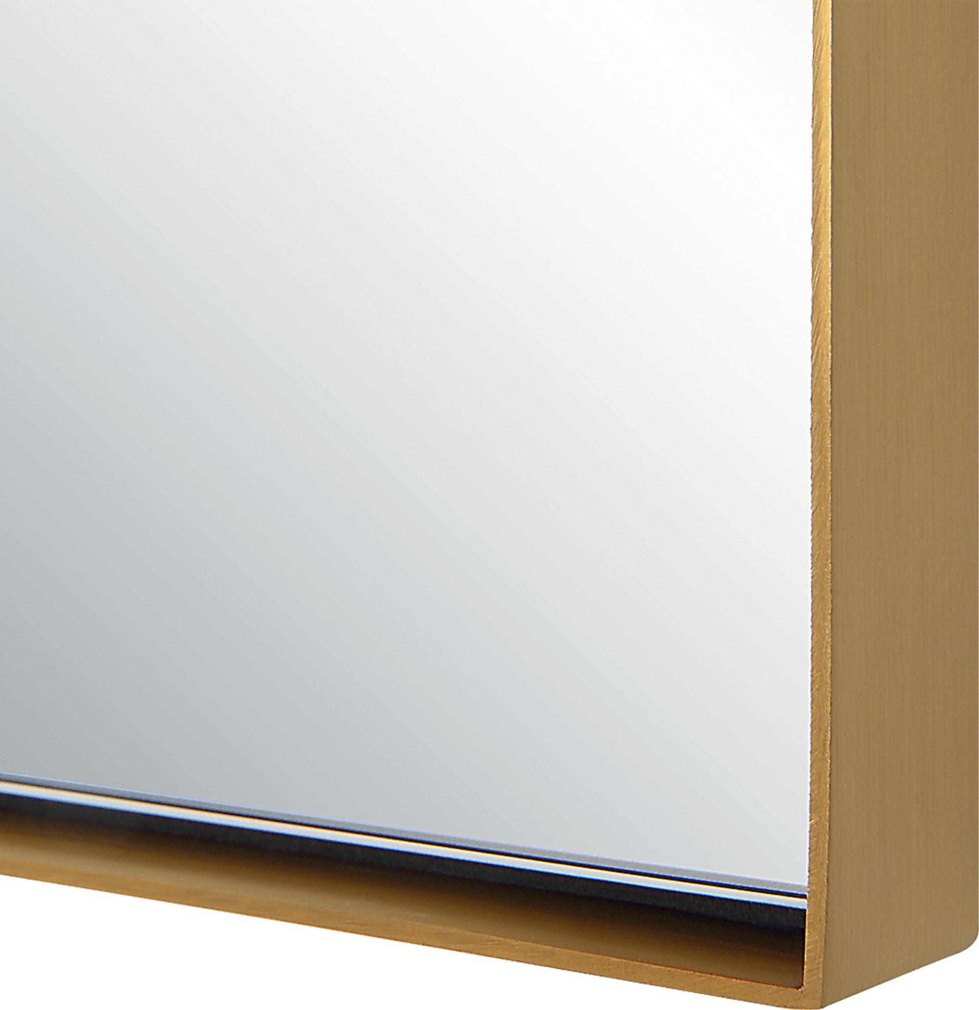 Nelle Brass Mirror - Image 3