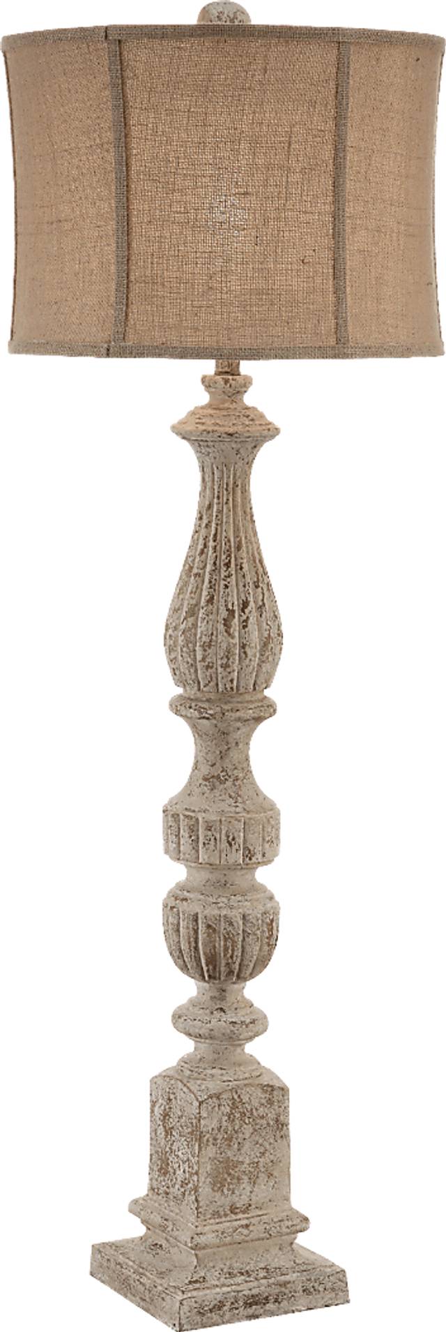 Nellfield White Floor Lamp - Thumbnail - Image 1