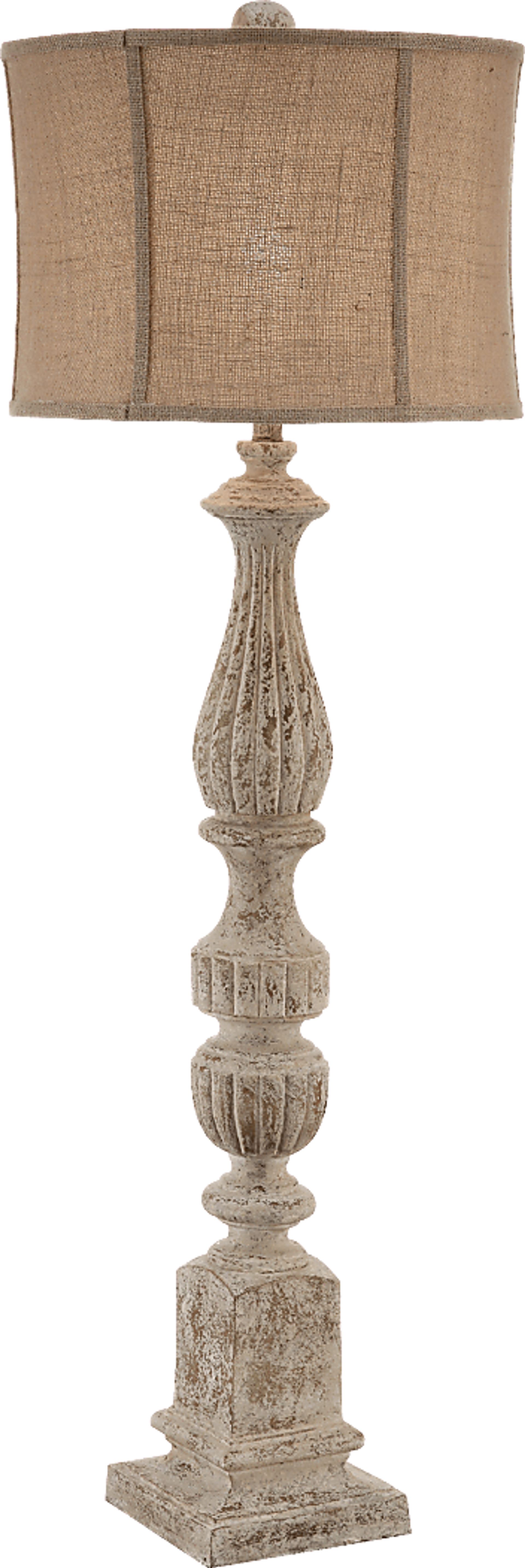 Nellfield White Floor Lamp - Image 1