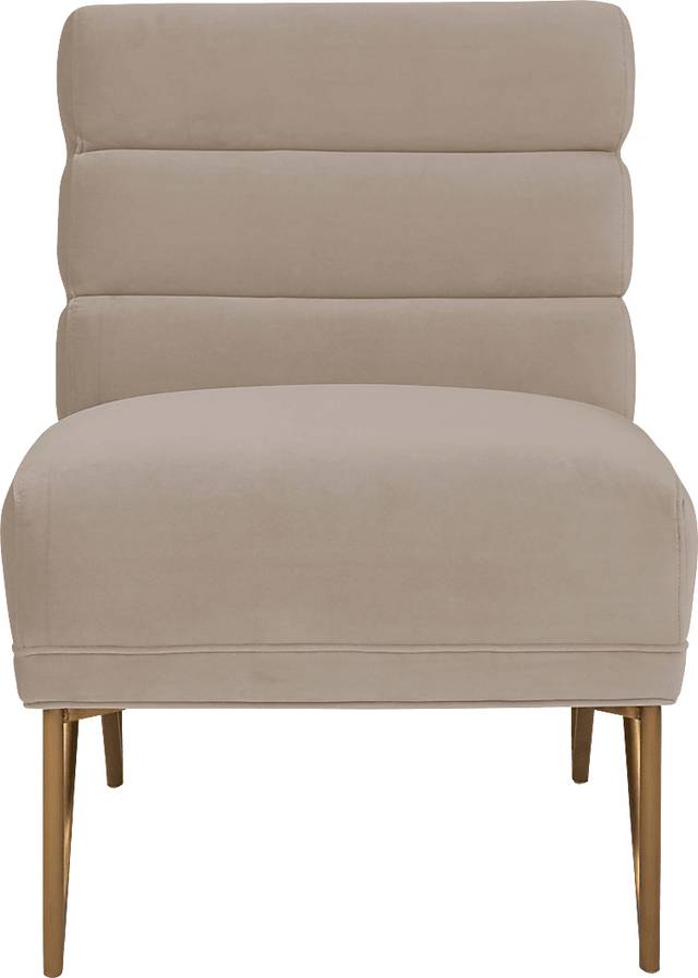 Nellie Elle Cream Accent Chair - Thumbnail - Image 2