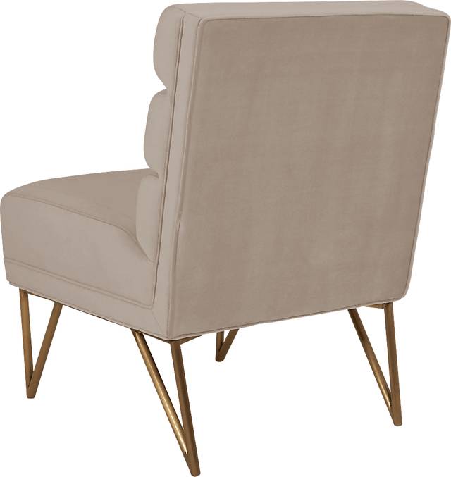 Nellie Elle Cream Accent Chair - Thumbnail - Image 3