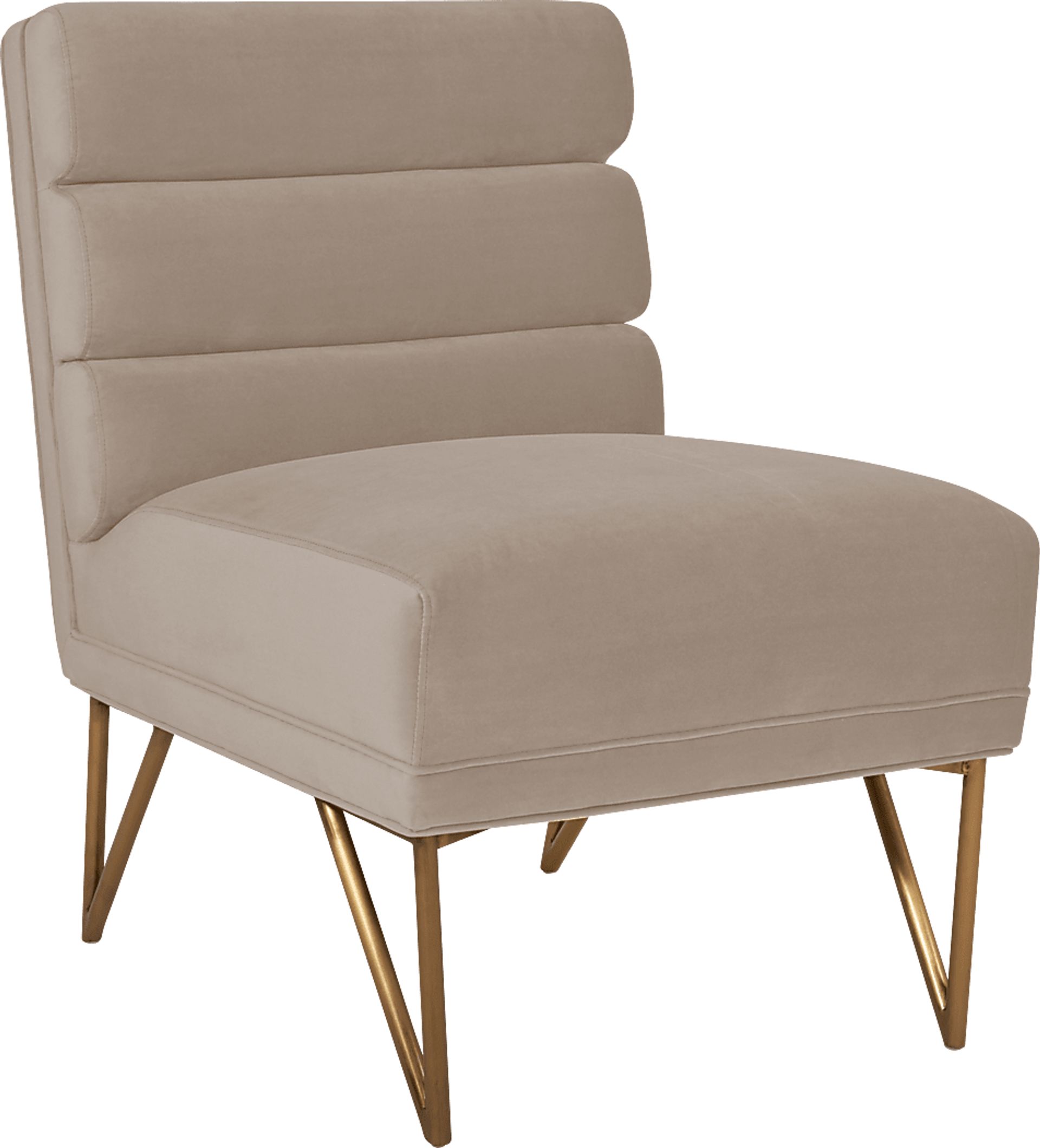 Nellie Elle Cream Accent Chair - Image 1