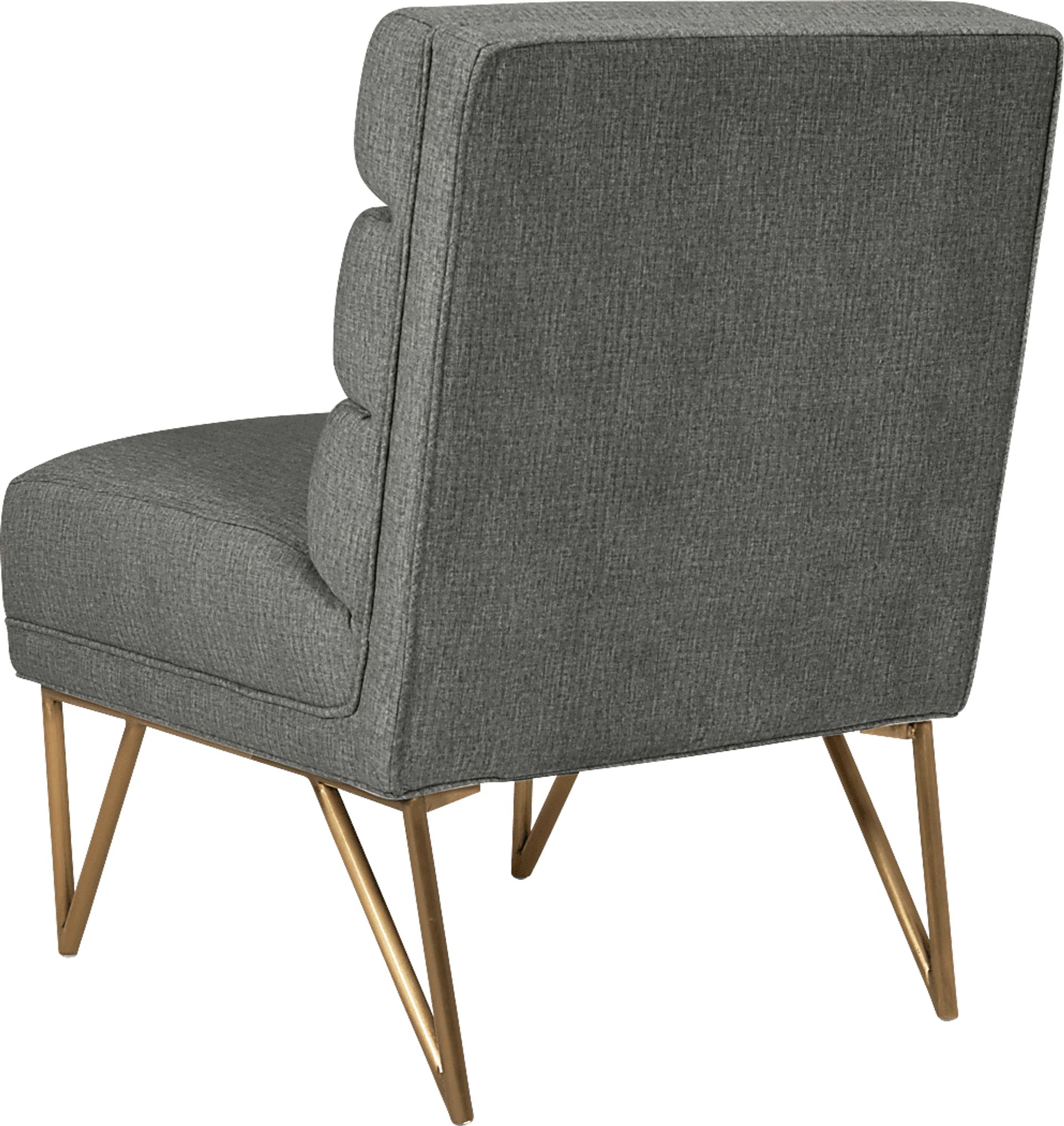 Nellie Elle Gray Accent Chair - Image 3