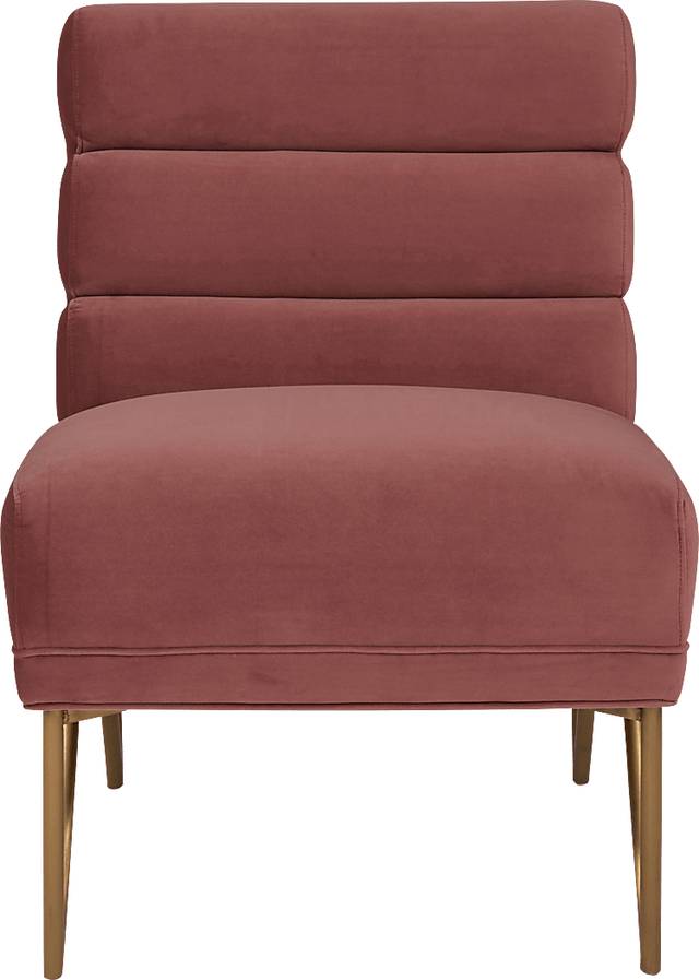 Nellie Elle Salmon Accent Chair - Thumbnail - Image 2