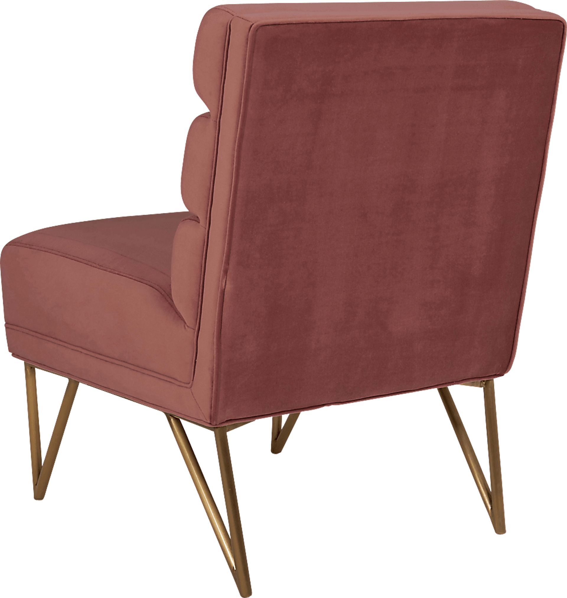 Nellie Elle Salmon Accent Chair - Image 3