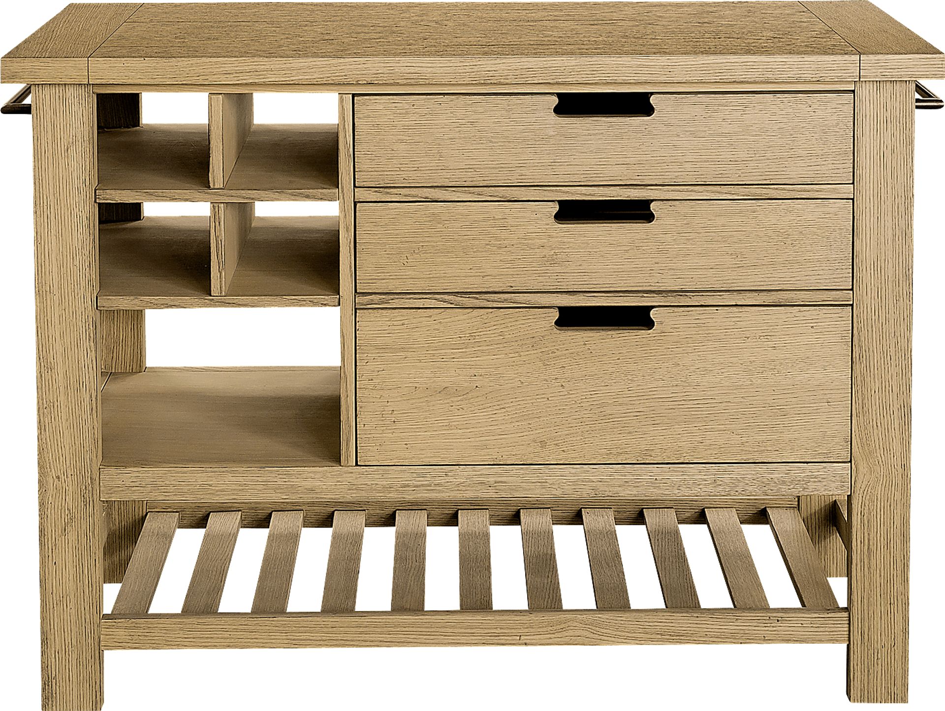 Nelligan Brown Kitchen Cart - Image 2