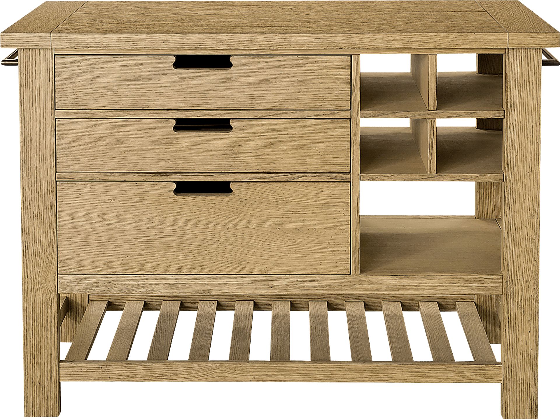 Nelligan Brown Kitchen Cart - Image 4
