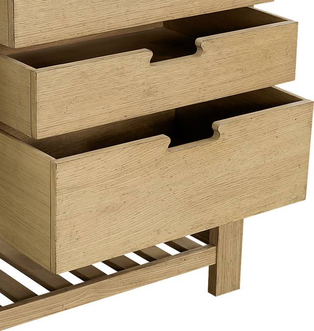 Nelligan Brown Kitchen Cart - Thumbnail - Image 6