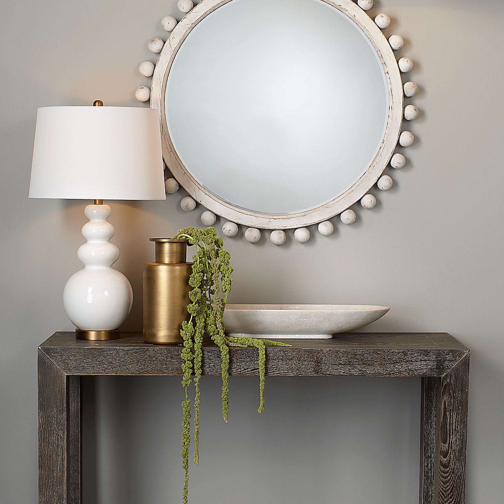 Nelly Oaks White Lamp - Image 3